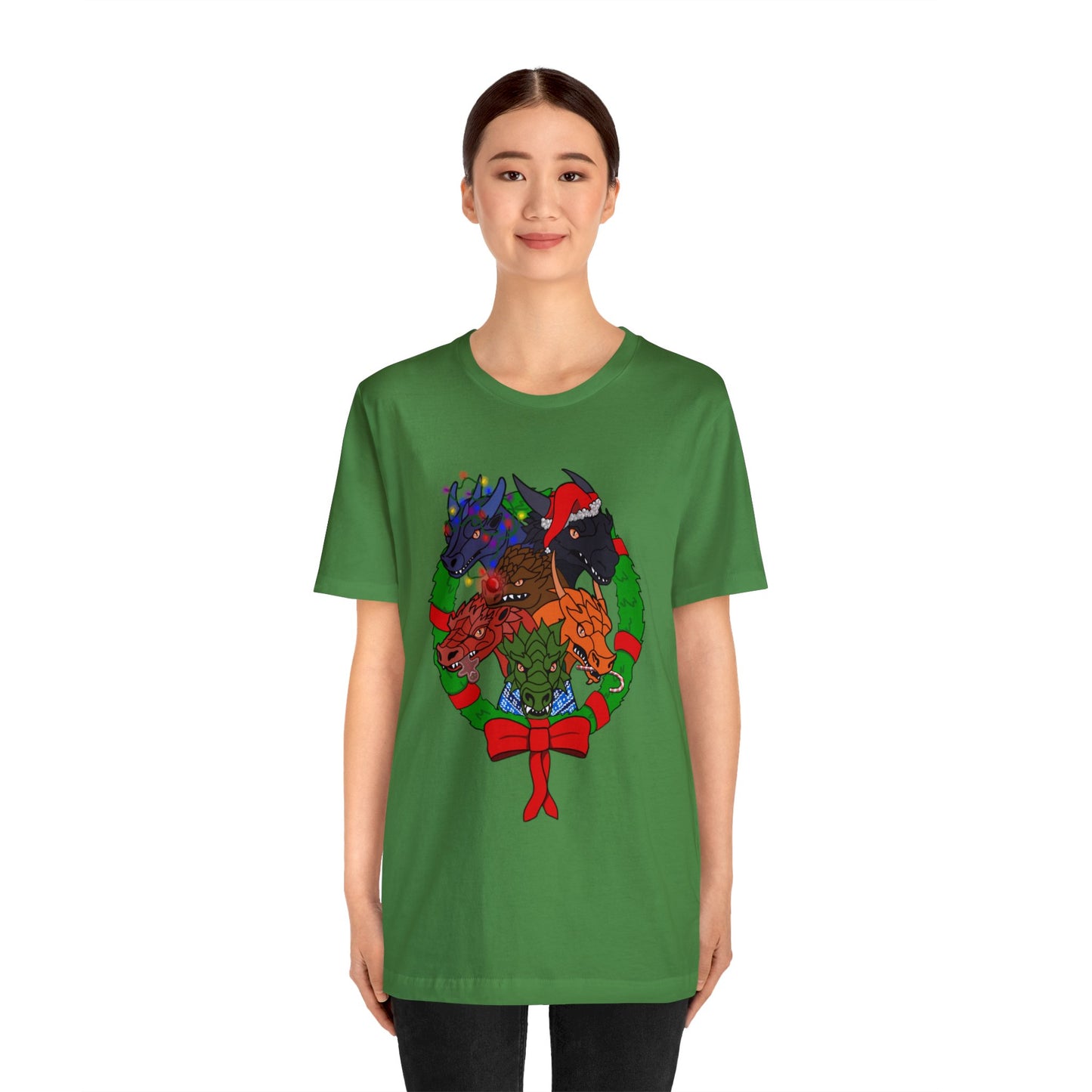 Dragon Christmas with no snow version - Unisex T-shirt