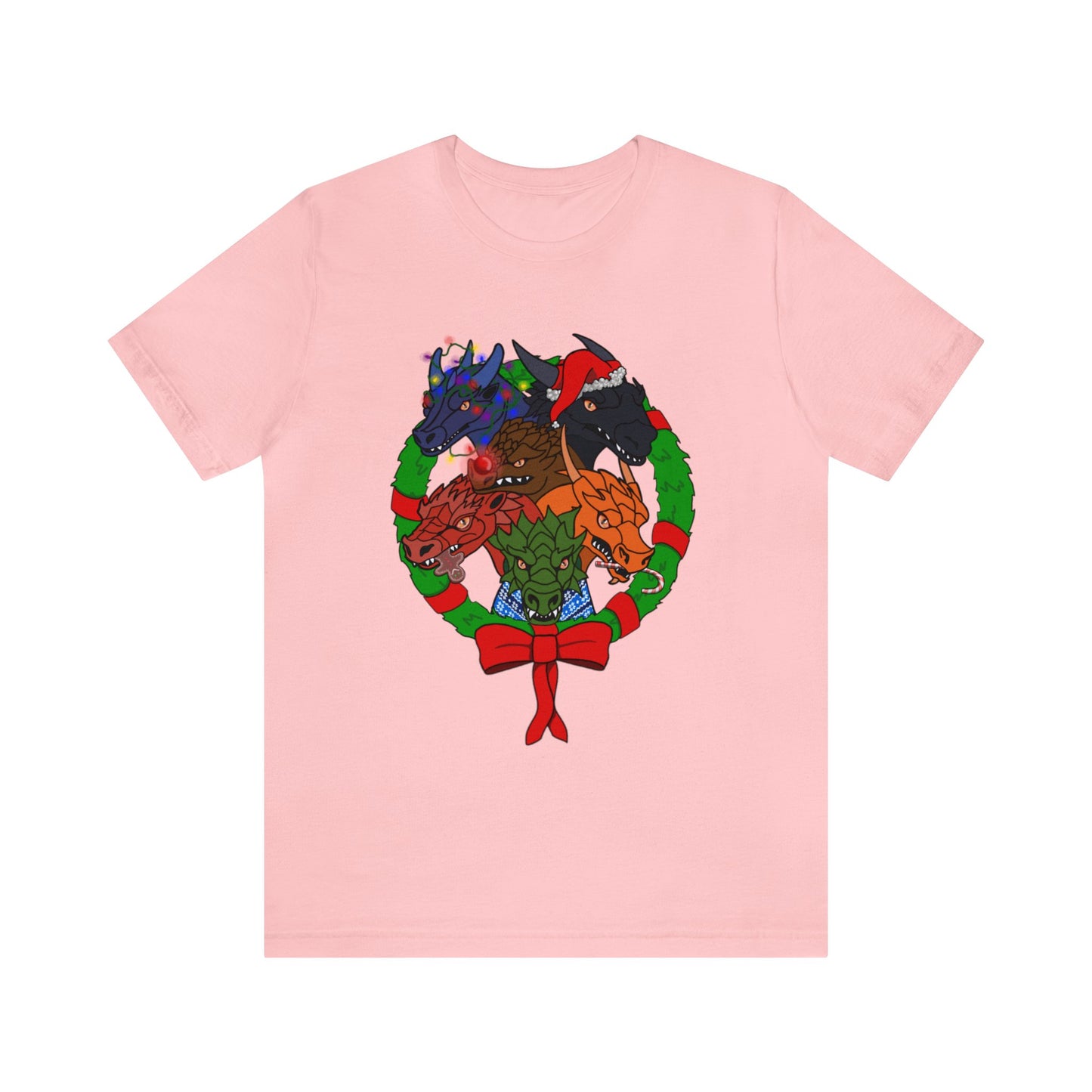 Dragon Christmas with no snow version - Unisex T-shirt