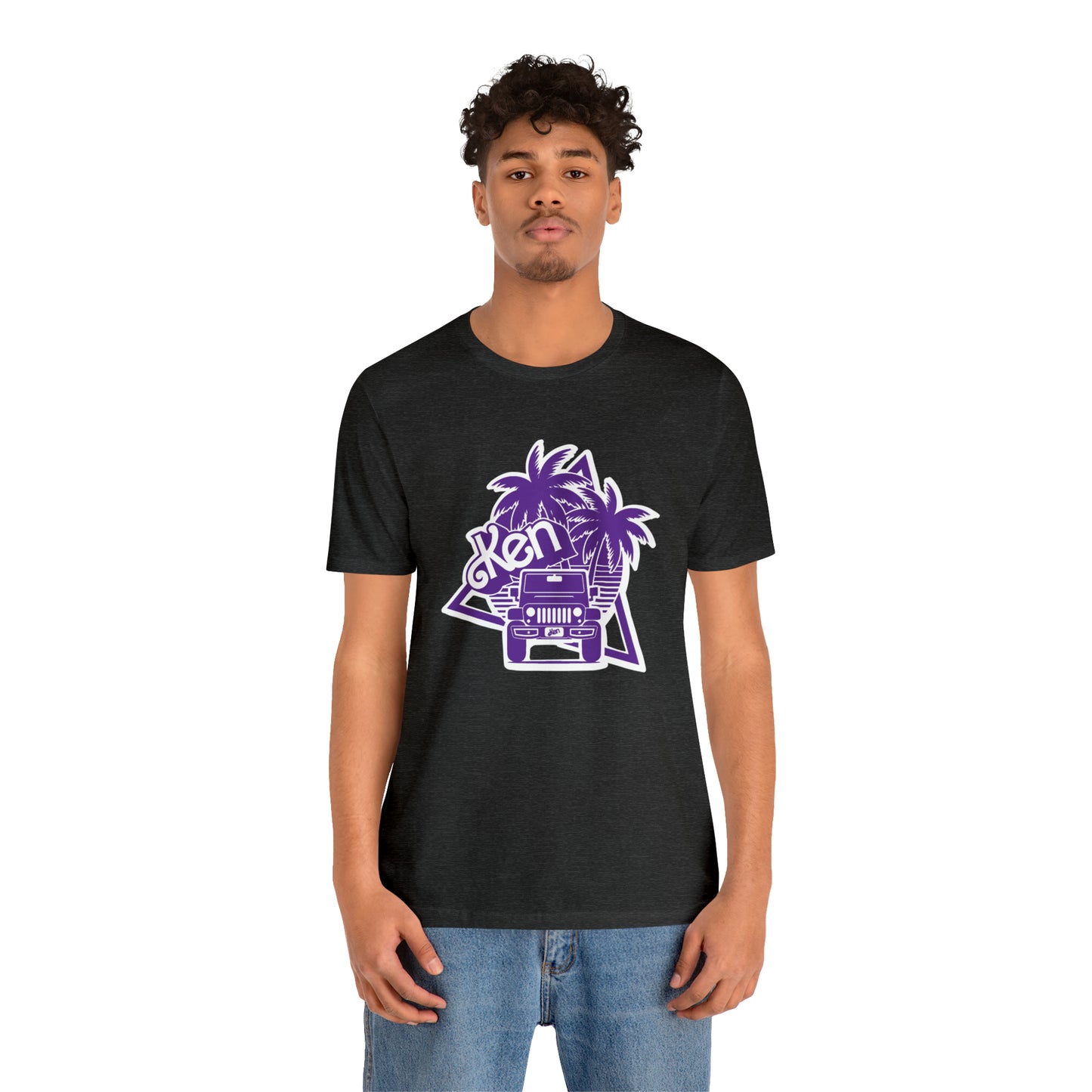 All Purple Ken, Beep Beep KEN Jeep, Unisex Jersey Short Sleeve Tee