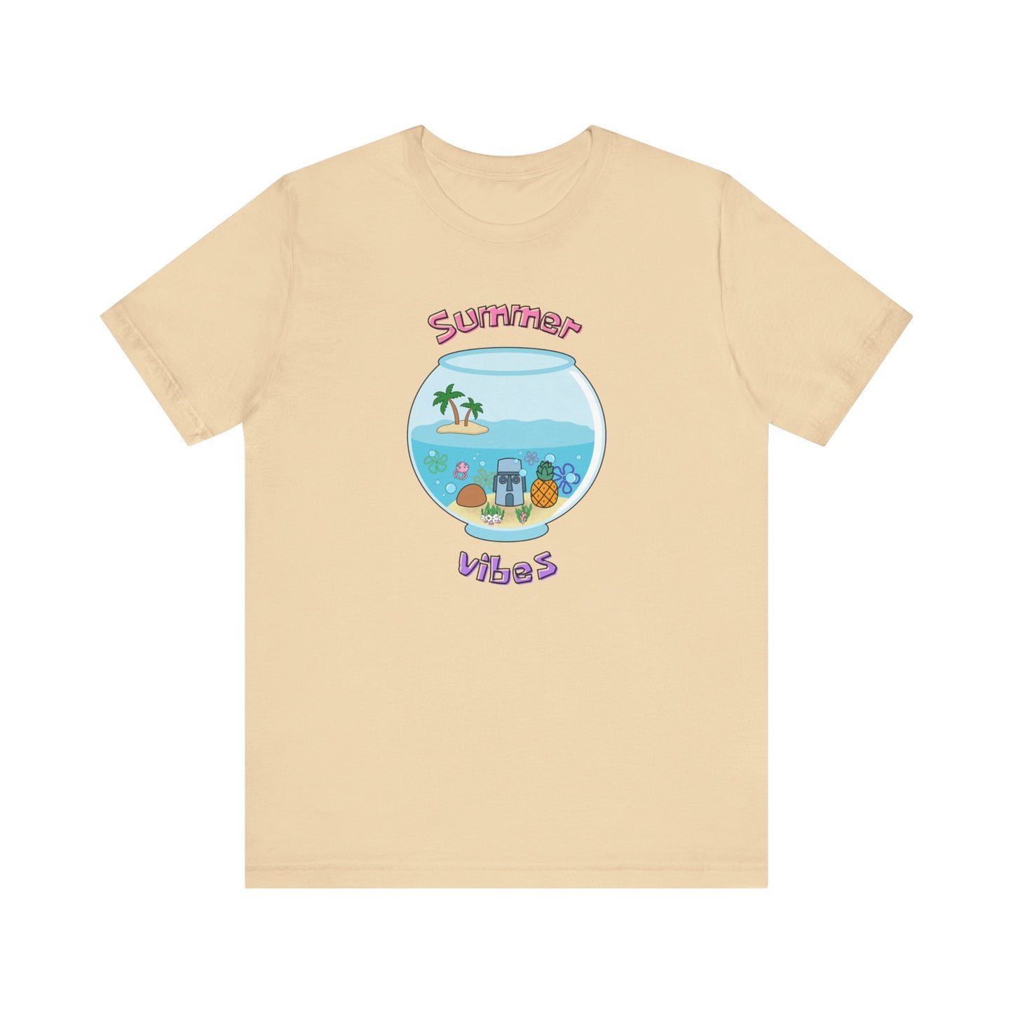 Bikini Bottom Bowl Summer Text - Unisex Shirt