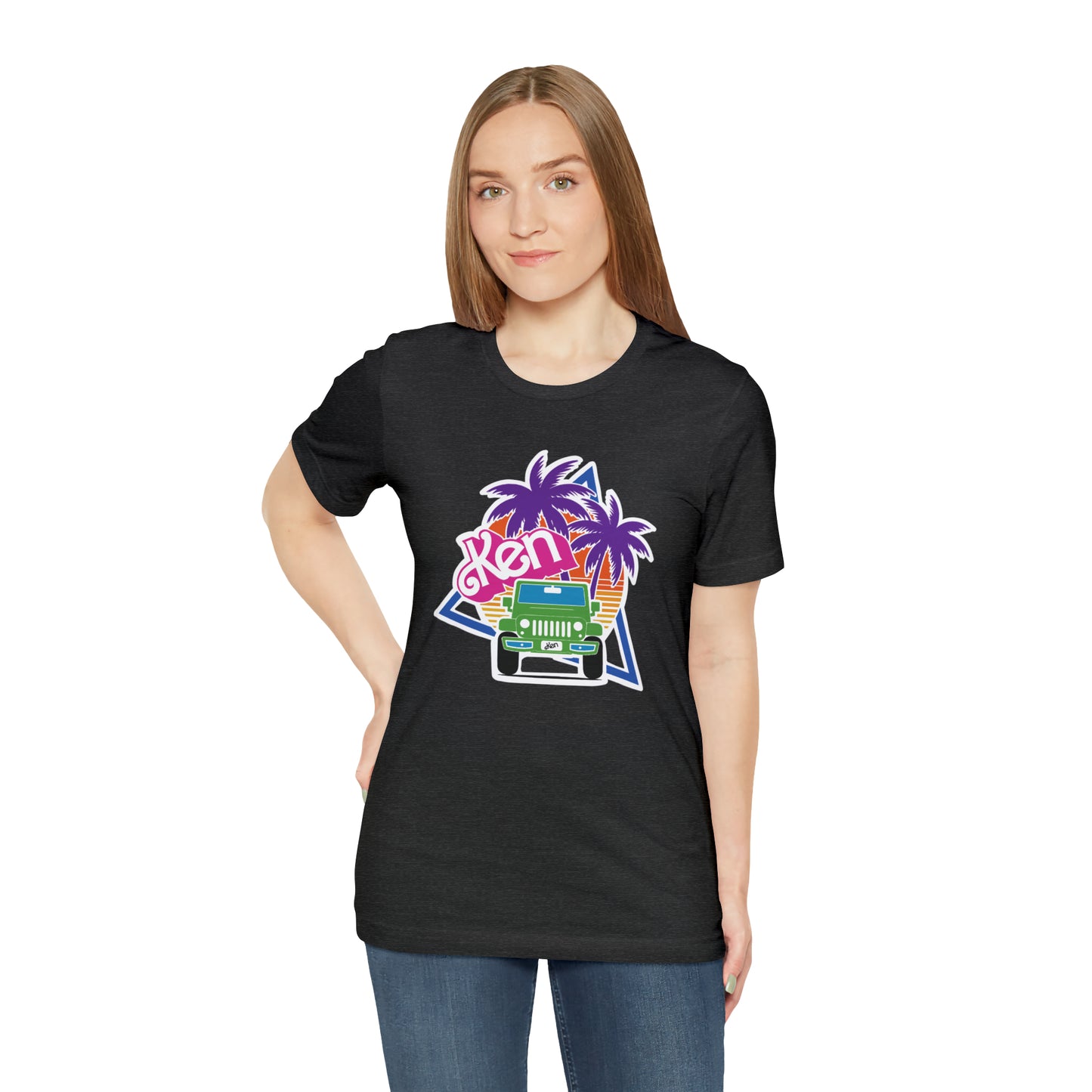 Green Ken, Beep Beep KEN Jeep, Unisex Jersey Short Sleeve Tee