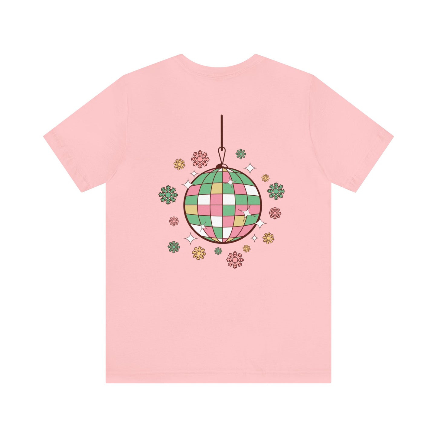 Pinkish Groovy and Bright Jingle Disco Ball - Unisex T-shirt