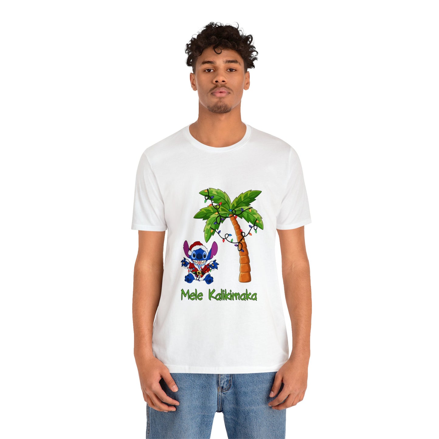 Mele Kalikimaka Stitch - Unisex T-shirt