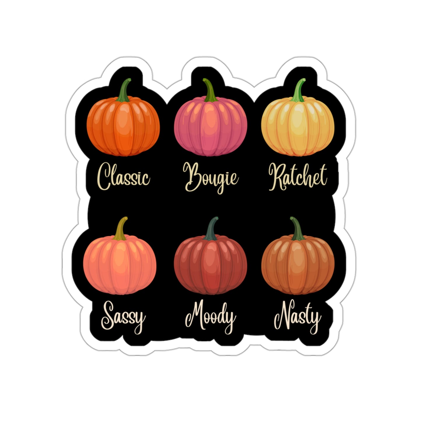 Savage pumpkin patch - Sticker