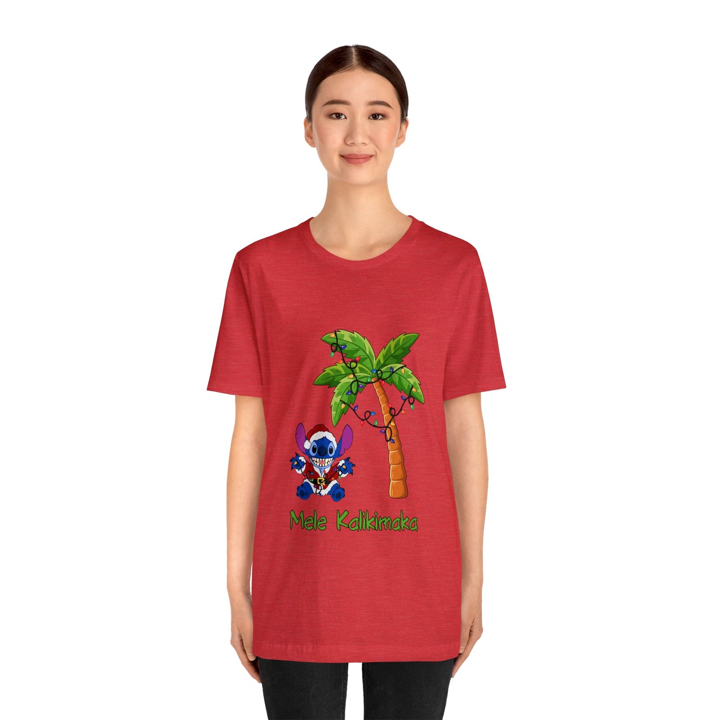 Mele Kalikimaka Stitch - Unisex T-shirt