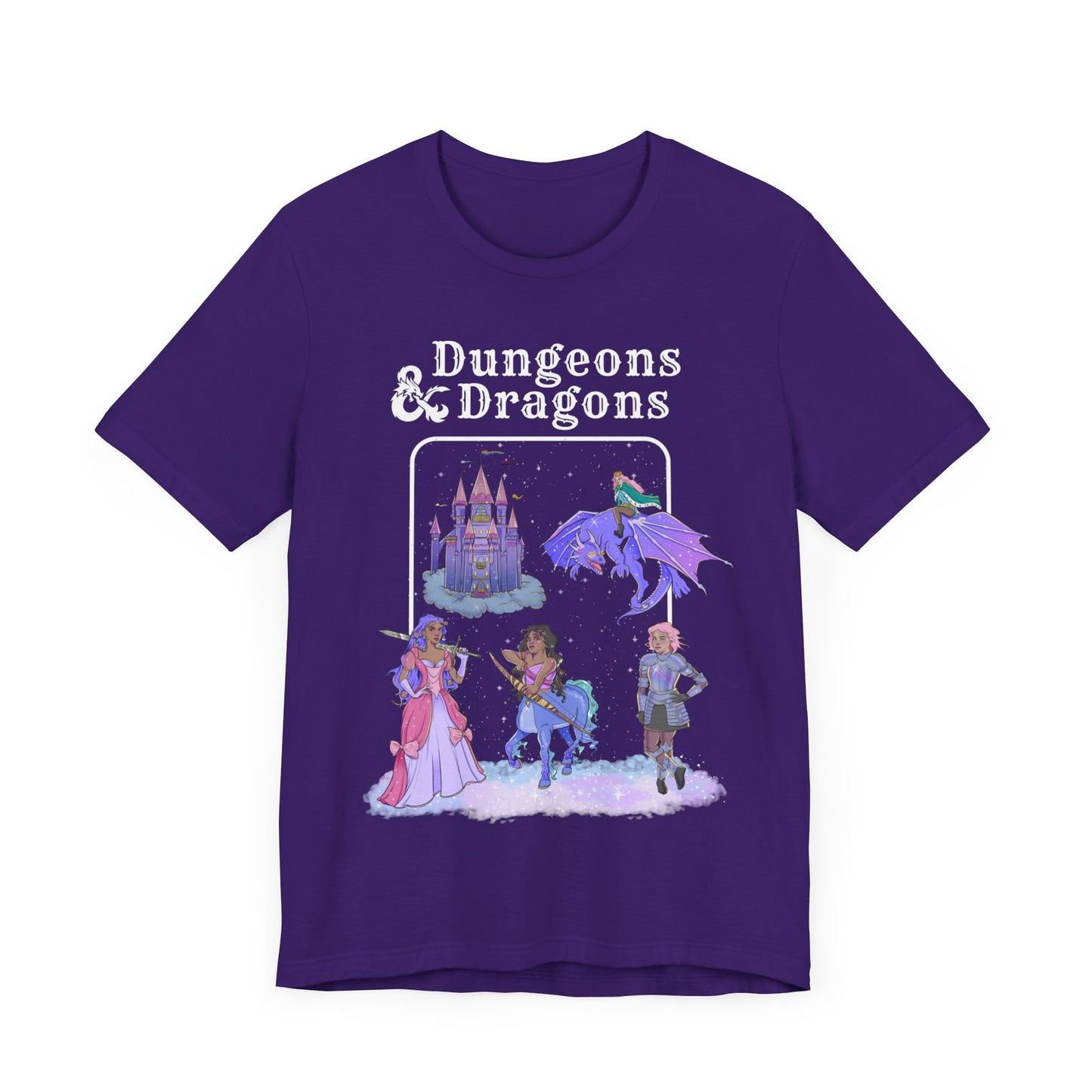 Cotton Candy Dragon Dungeons - Unisex T-shirt