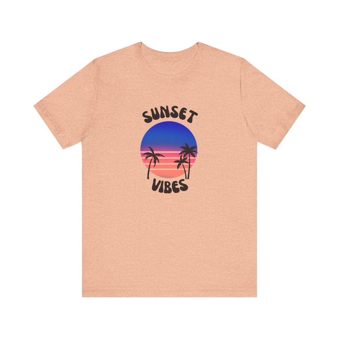 Blue Sunset Vibes (Sea Salt Sand) - Unisex Shirt