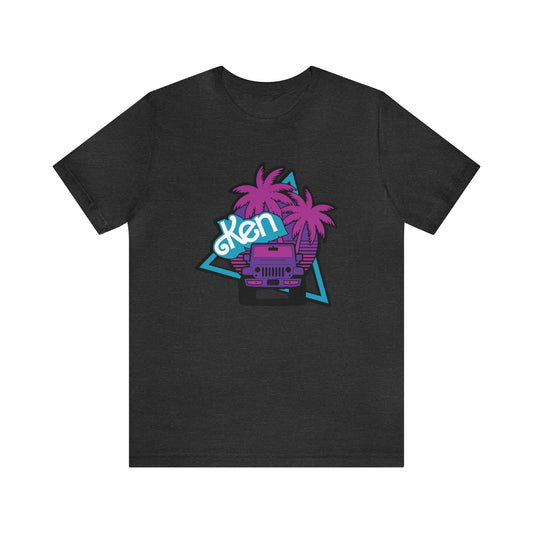 Neon Ken, Beep Beep KEN Jeep, Unisex Jersey Short Sleeve Tee