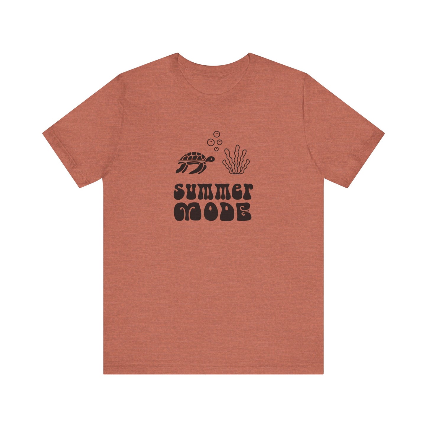 Turtle Summer Mode (Sea Salt Sand) - Unisex Shirt