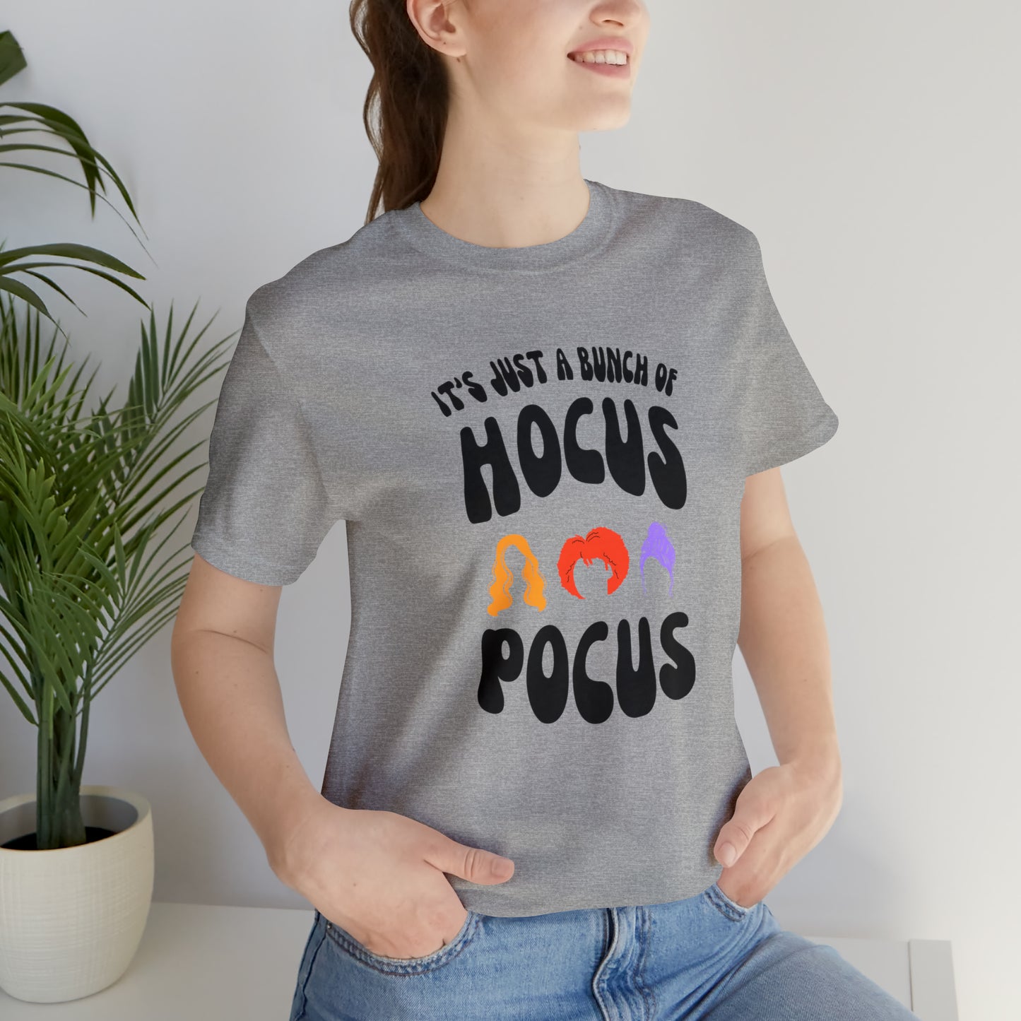 Black Text Hair - Hocus Pocus