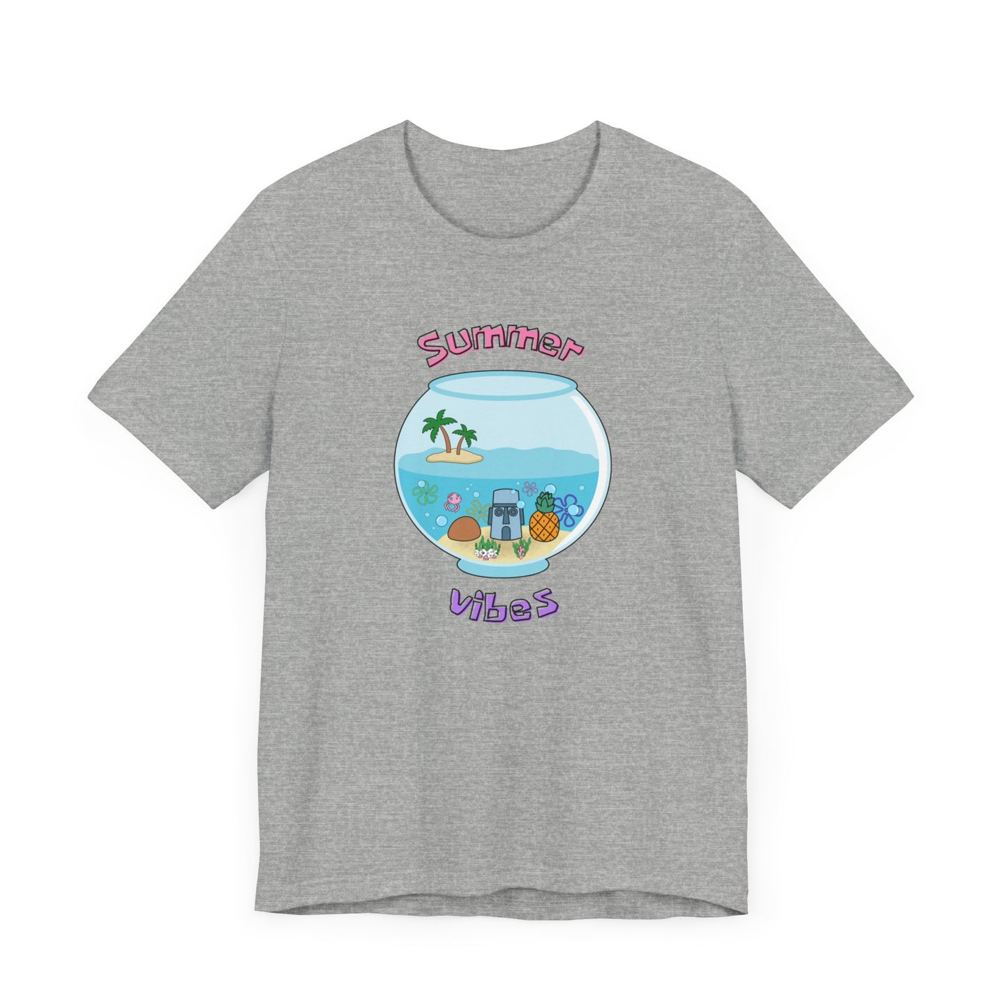 Bikini Bottom Bowl Summer Text - Unisex Shirt