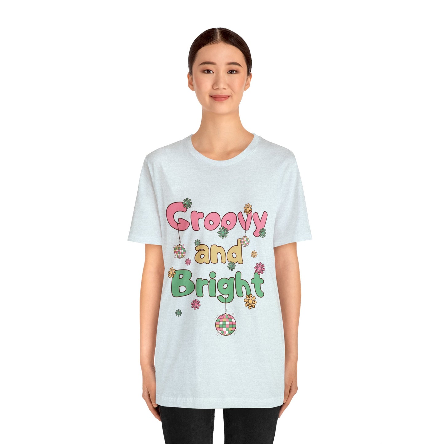 Pinkish Groovy and Bright Jingle Disco Ball - Unisex T-shirt