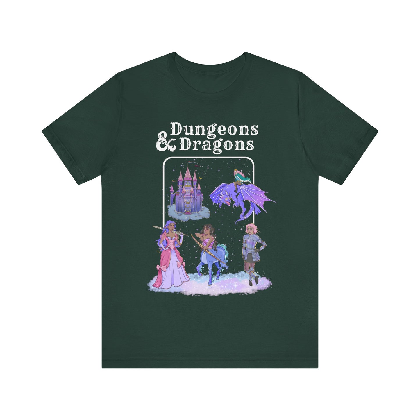 Cotton Candy Dragon Dungeons - Unisex T-shirt