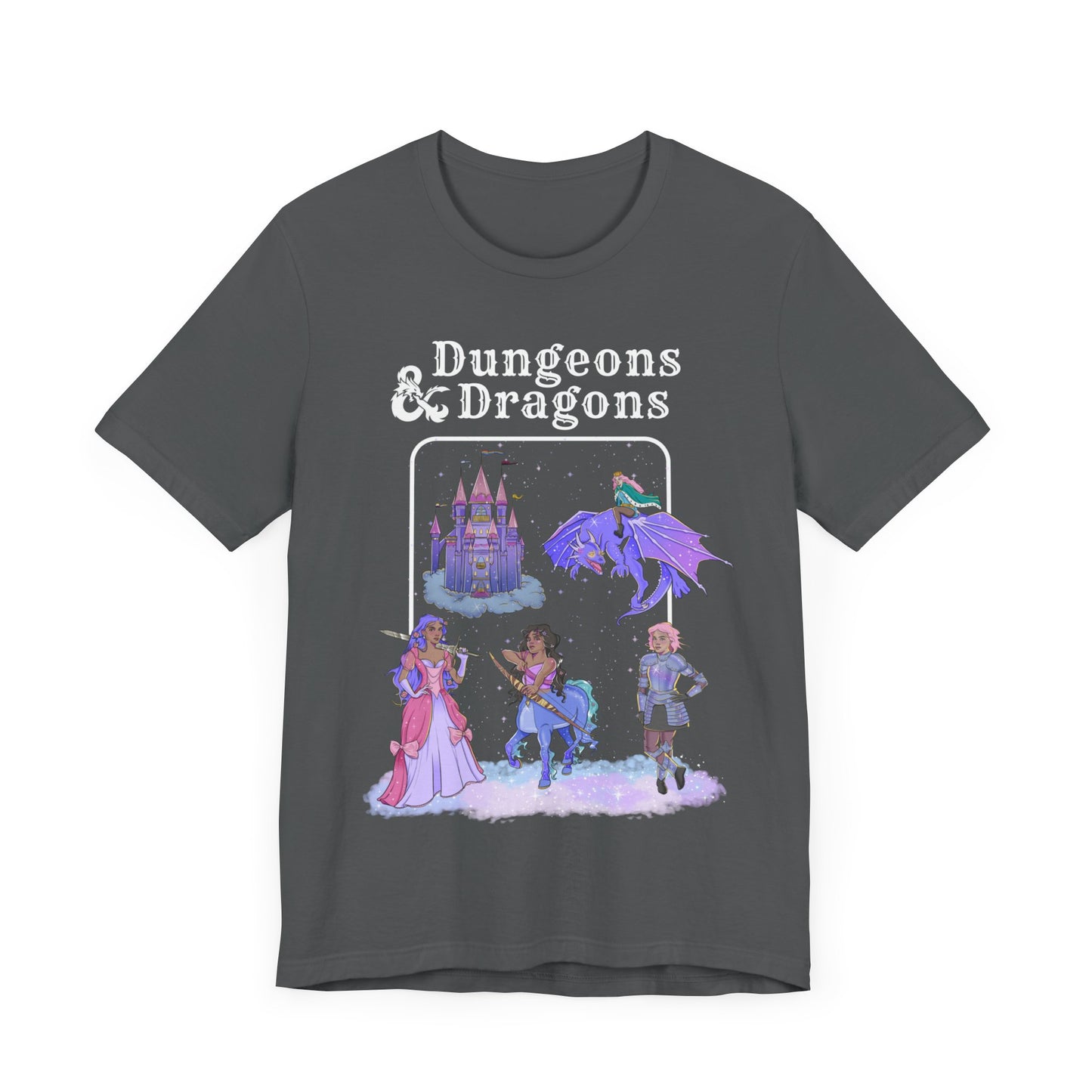 Cotton Candy Dragon Dungeons - Unisex T-shirt