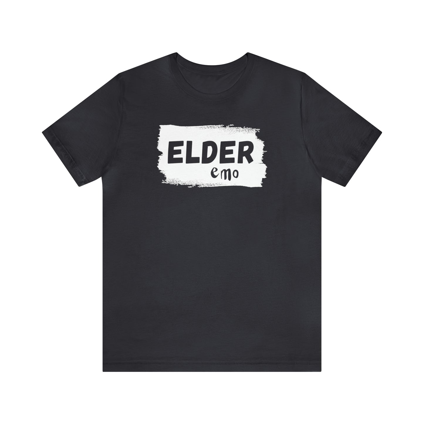 WHITE LETTER Elder Emo, Unisex Jersey Short Sleeve Tee