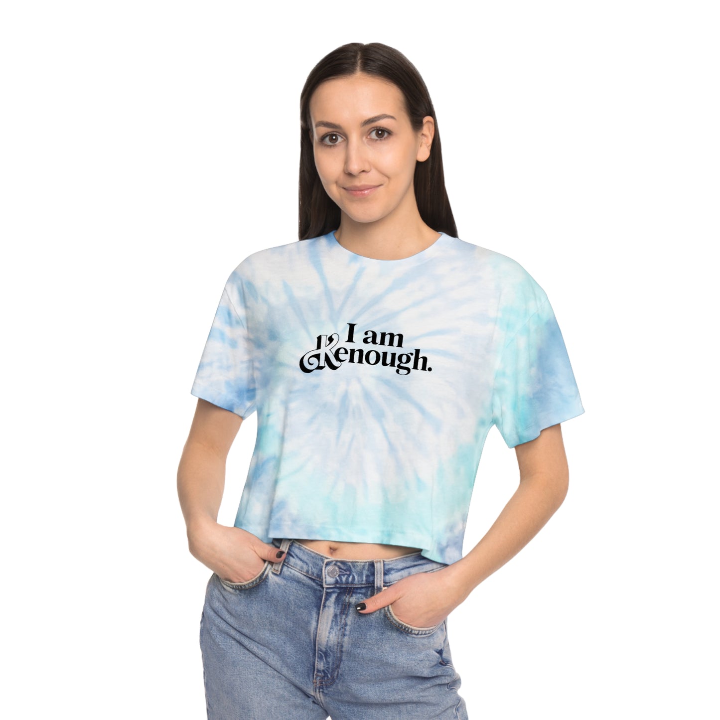 Kenough Tie Dye CROP Tee