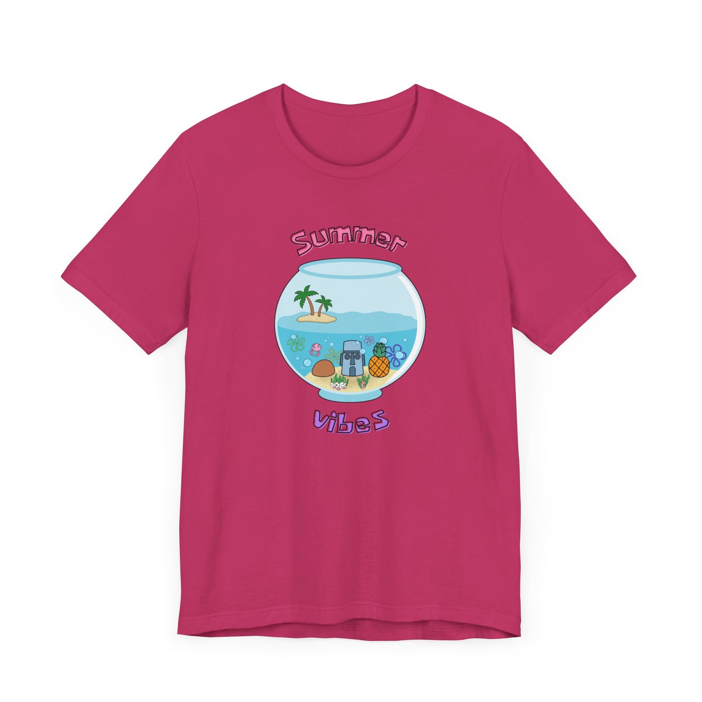 Bikini Bottom Bowl Summer Text - Unisex Shirt