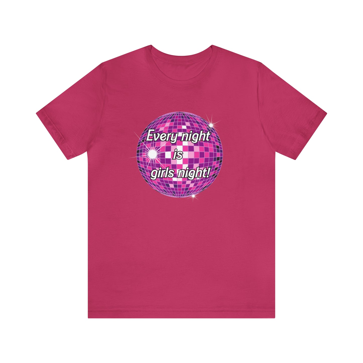 Disco Girls Night barbie, Unisex Jersey Short Sleeve Tee