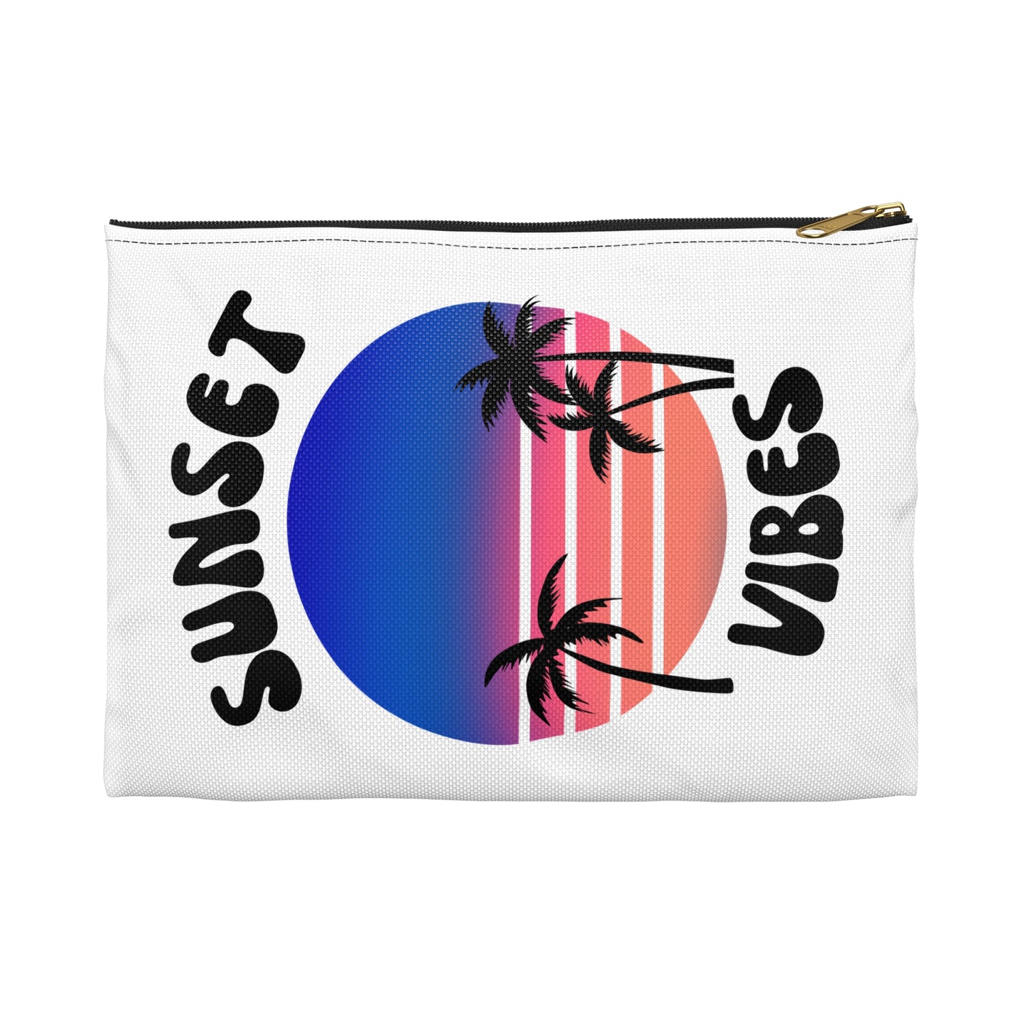 Sunset Vibes (double sided) Accessory Pouch