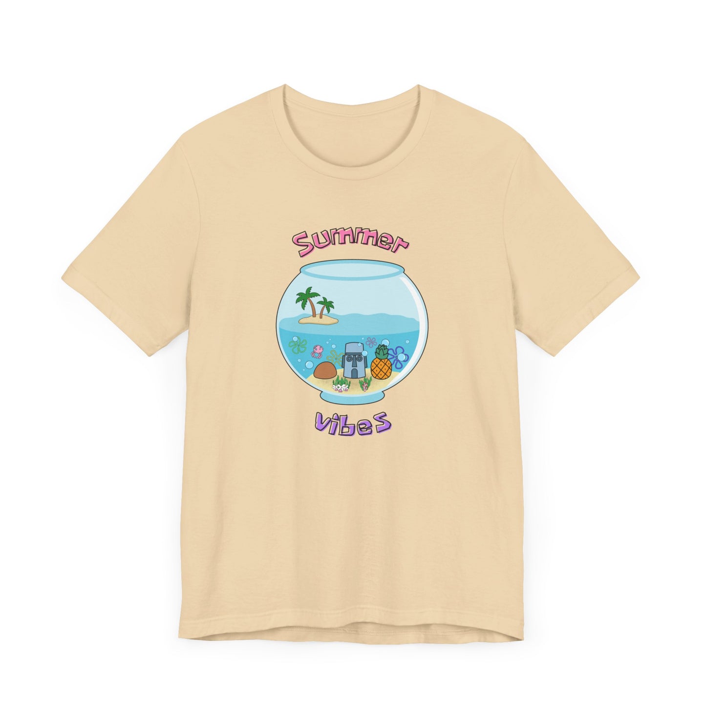 Bikini Bottom Bowl Summer Text - Unisex Shirt