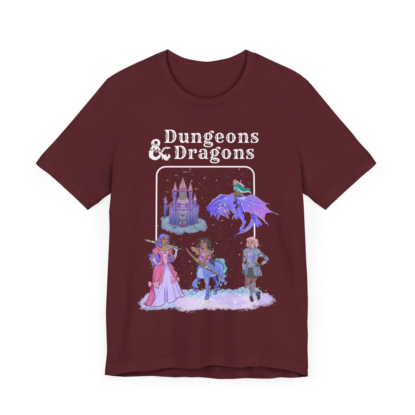 Cotton Candy Dragon Dungeons - Unisex T-shirt