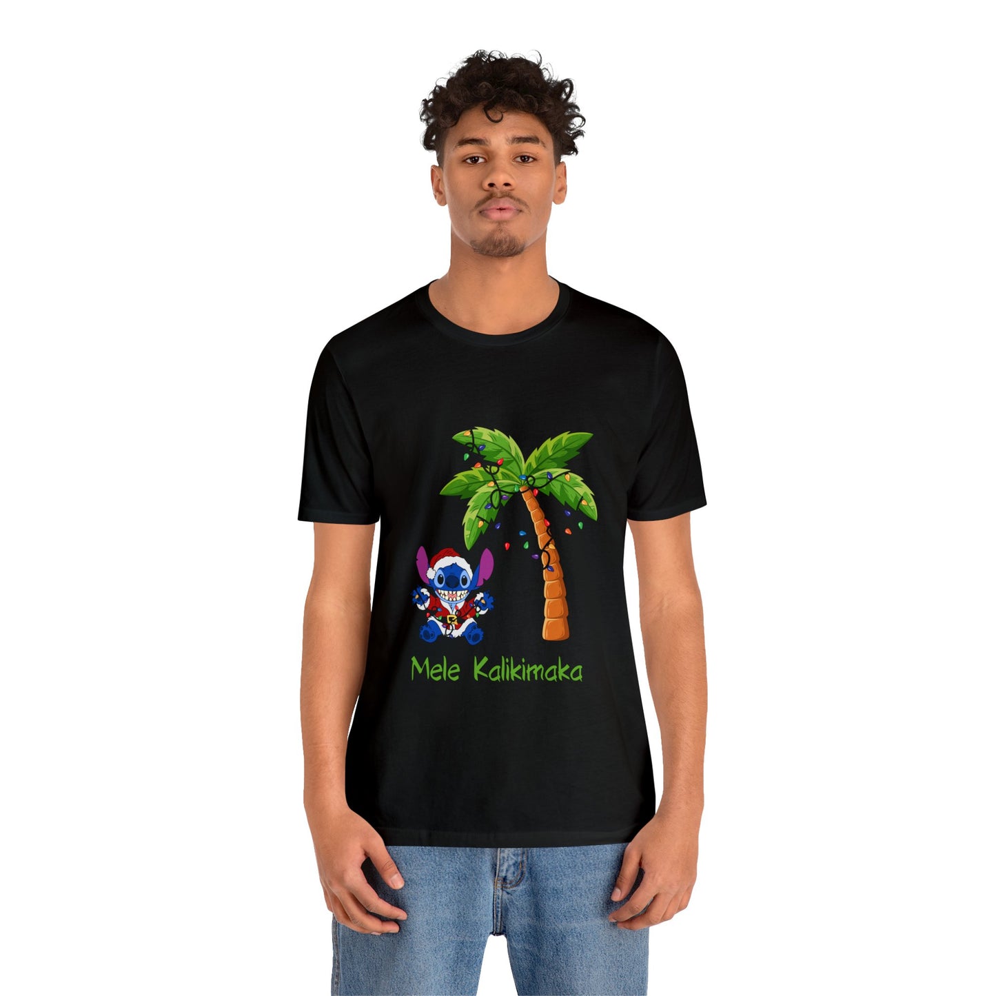 Mele Kalikimaka Stitch - Unisex T-shirt