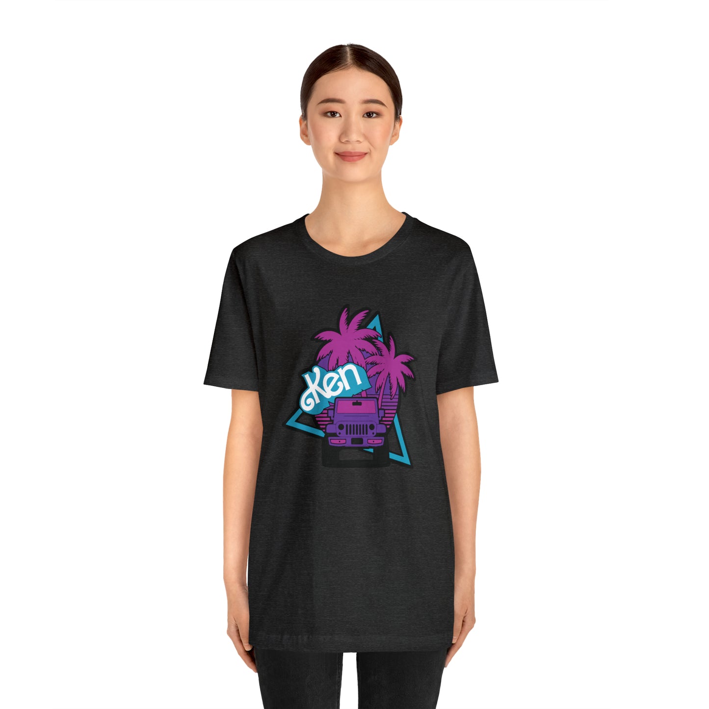 Neon Ken, Beep Beep KEN Jeep, Unisex Jersey Short Sleeve Tee