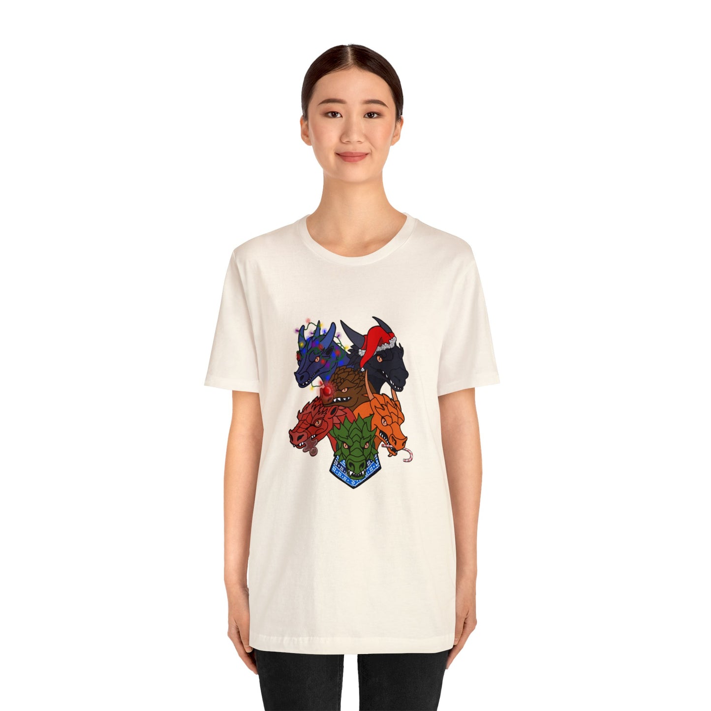 Dragon Christmas simple version - Unisex T-shirt