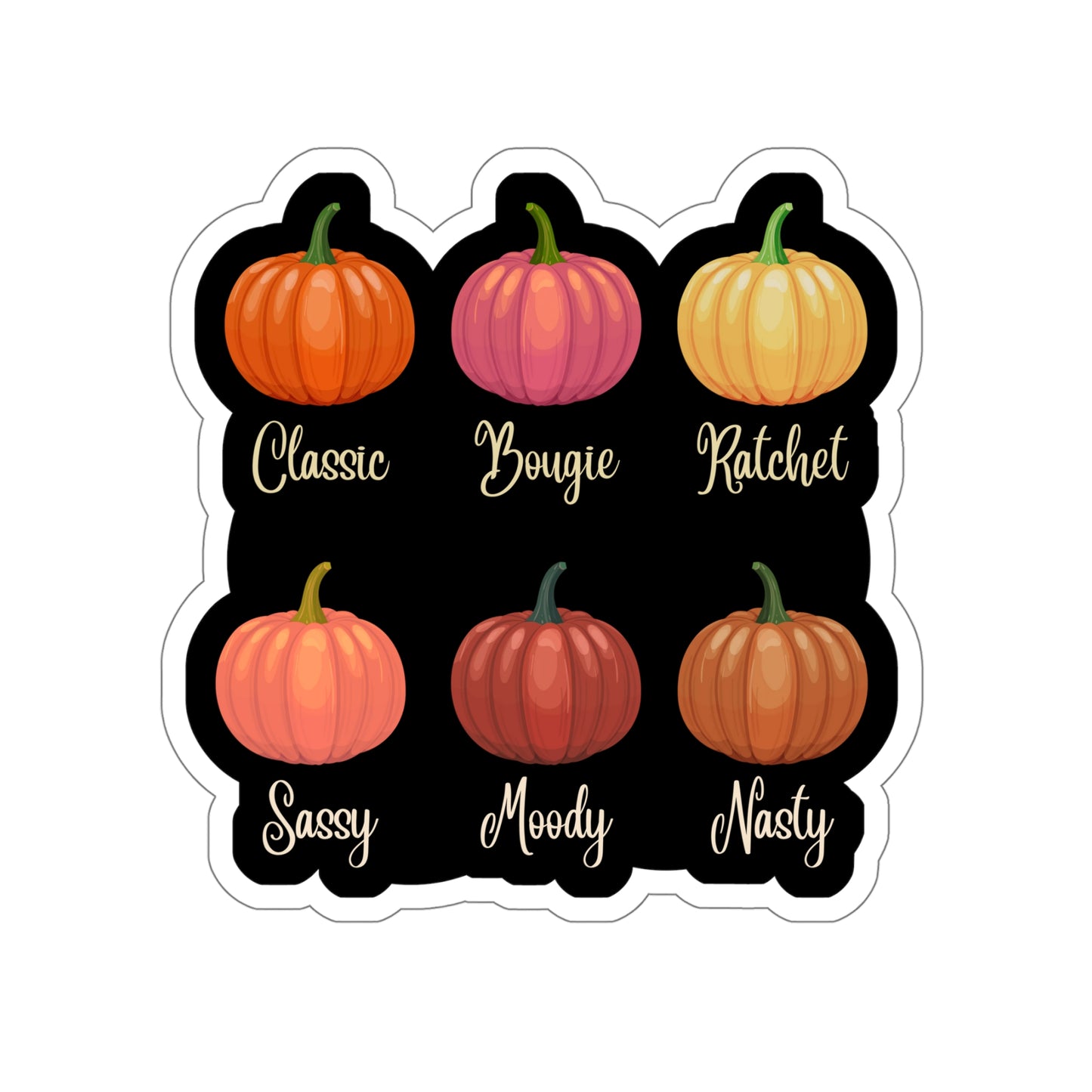 Savage pumpkin patch - Sticker