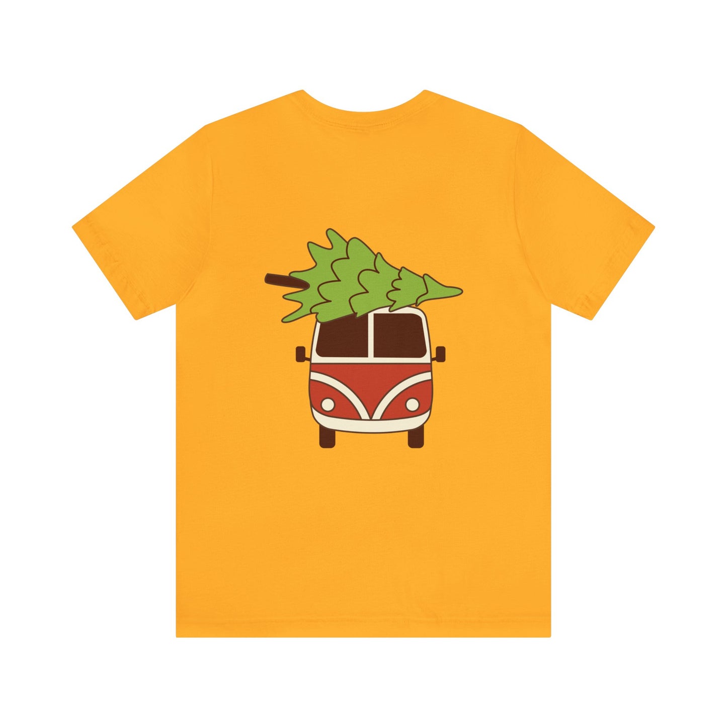 Groovy Christmas with back design - Unisex T-shirt