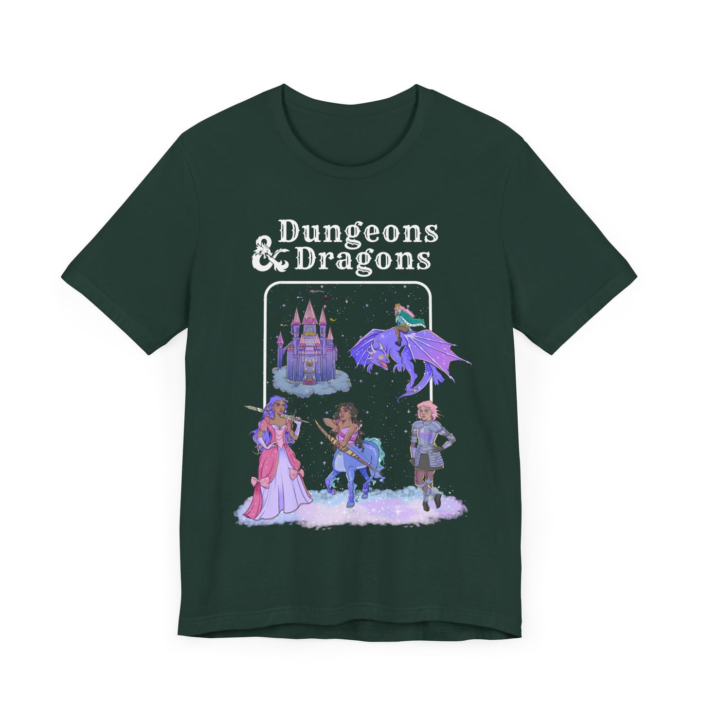Cotton Candy Dragon Dungeons - Unisex T-shirt