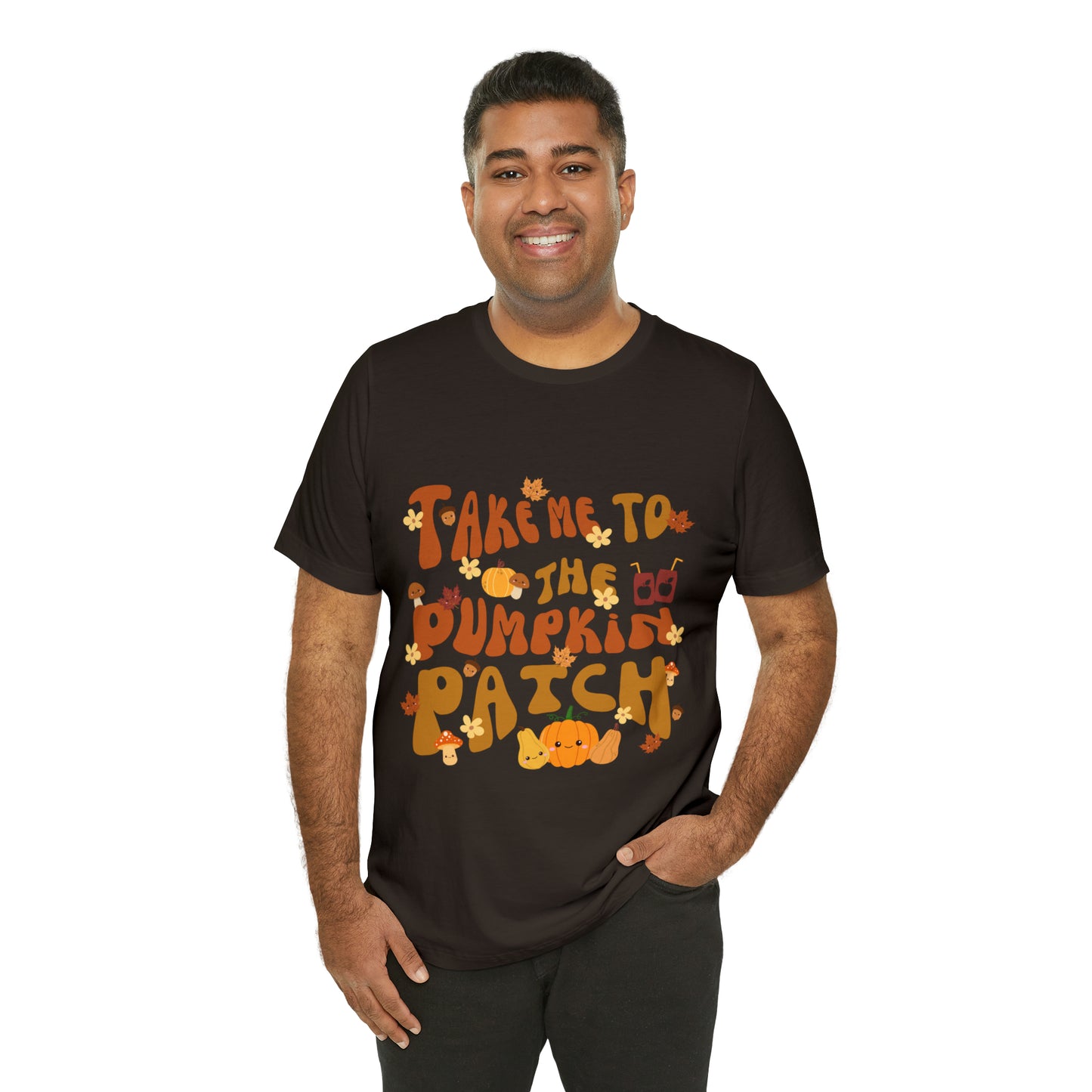 Take me to the Pumpkin Patch, Unisex Jersey Short Sleeve Tee