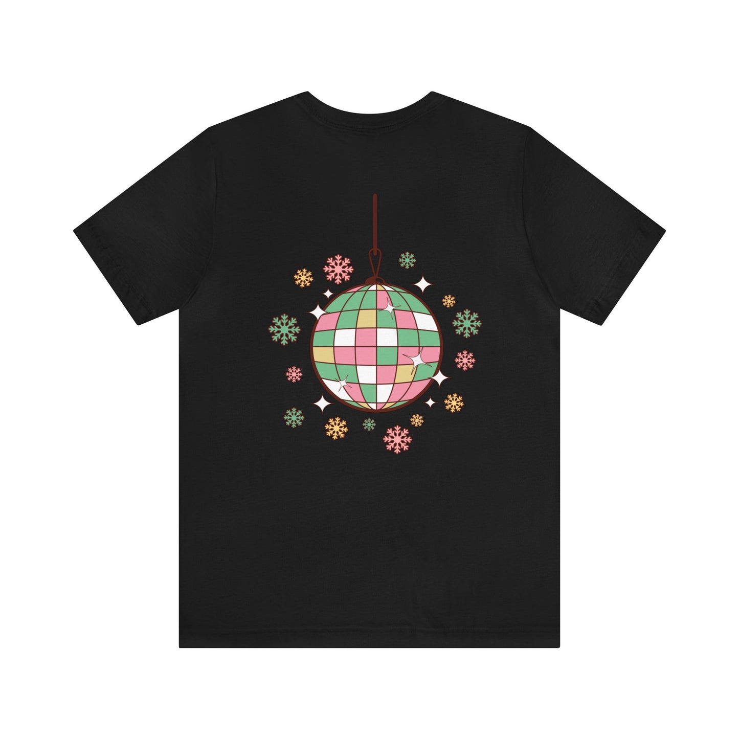 Pinkish Groovy and Bright Jingle Disco Ball - Unisex T-shirt