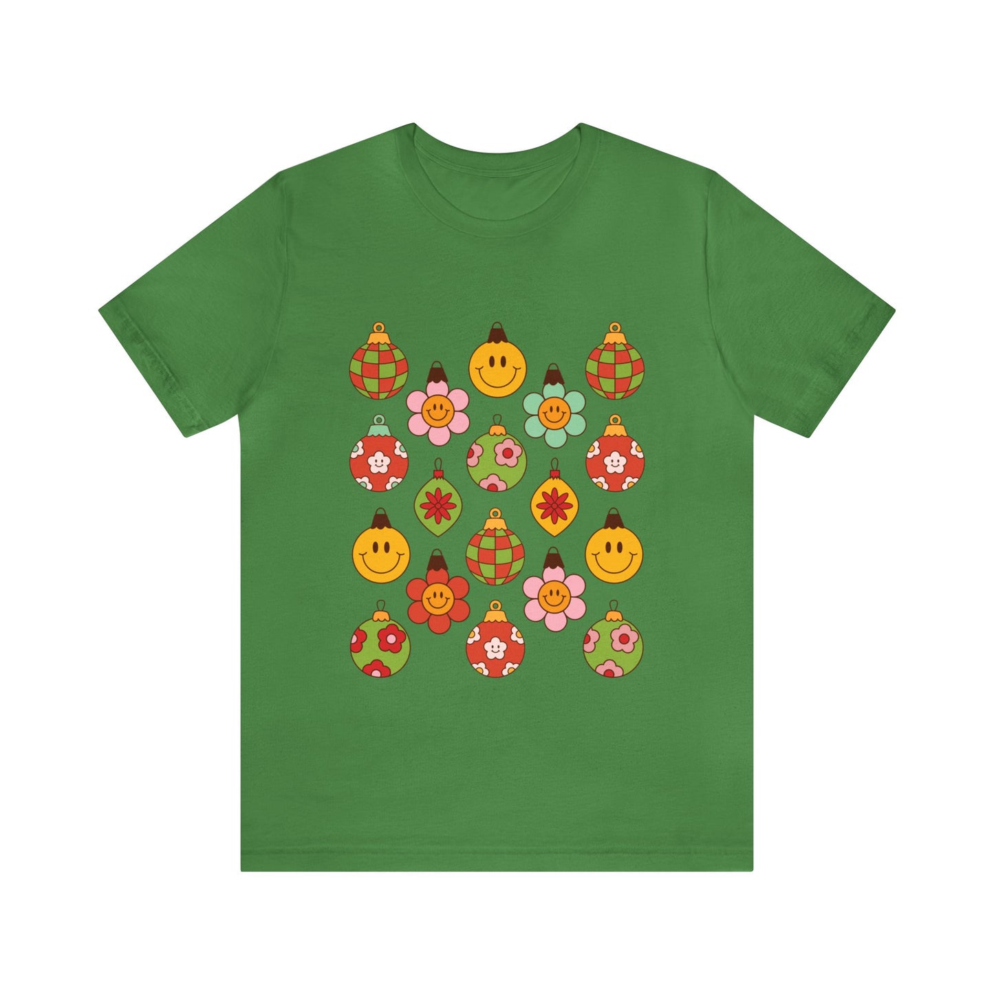 Groovy Christmas with back design - Unisex T-shirt