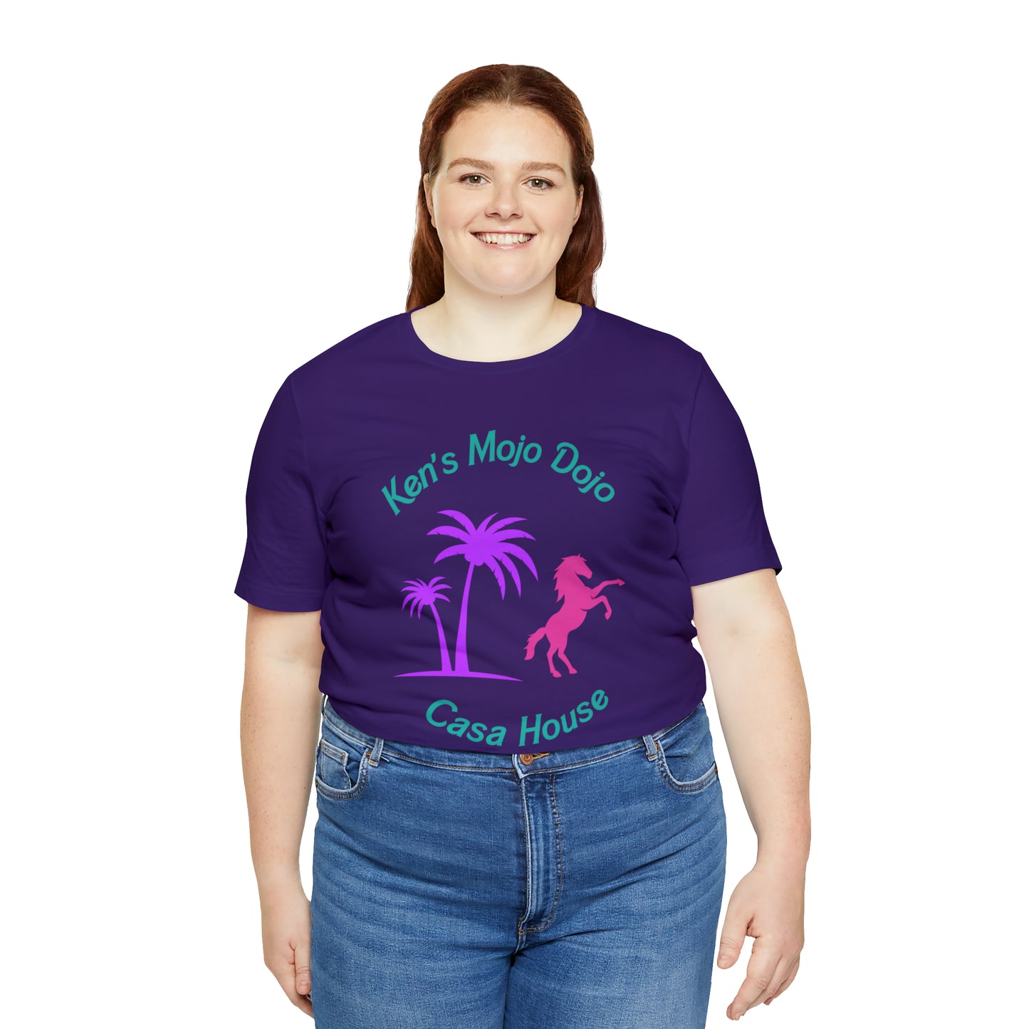 Palm Horse, Mojo Dojo Casa House, Unisex Jersey Short Sleeve Tee