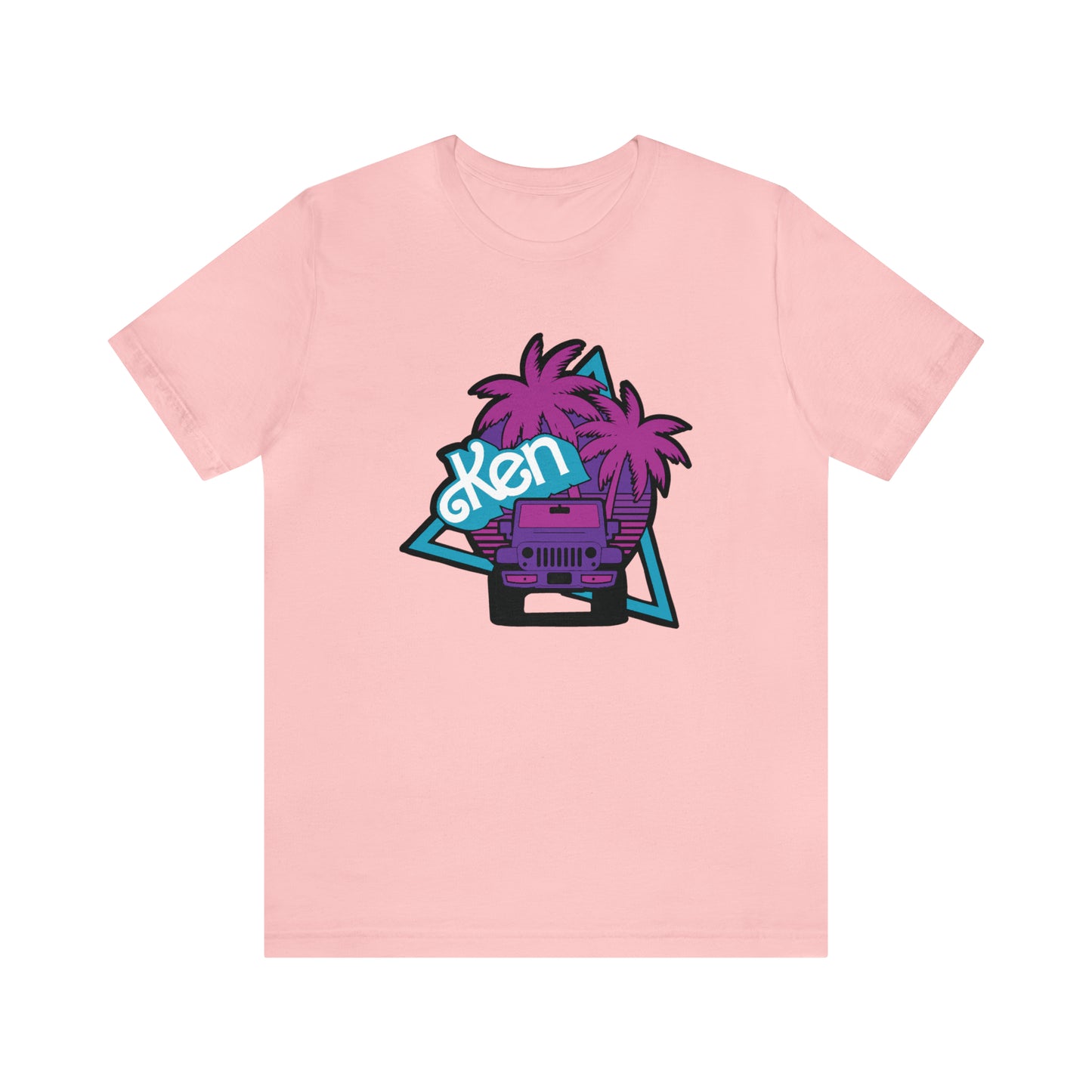 Neon Ken, Beep Beep KEN Jeep, Unisex Jersey Short Sleeve Tee