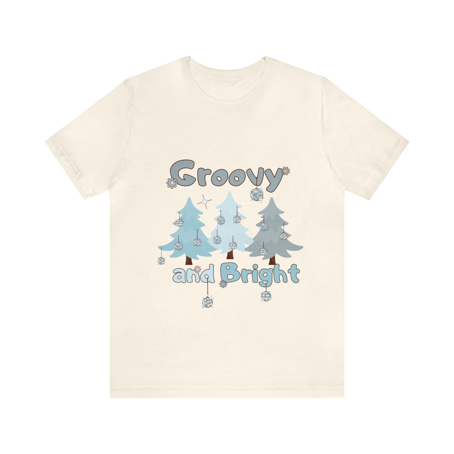 Merry and Bright Jingle Ball Christmas Tree - Unisex T-shirt