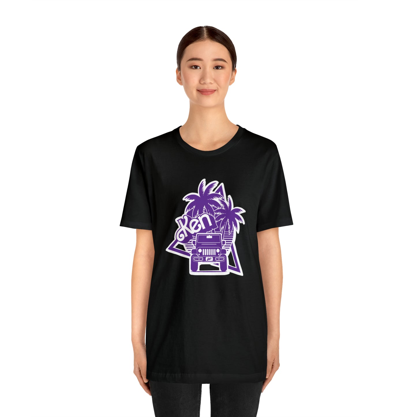 All Purple Ken, Beep Beep KEN Jeep, Unisex Jersey Short Sleeve Tee