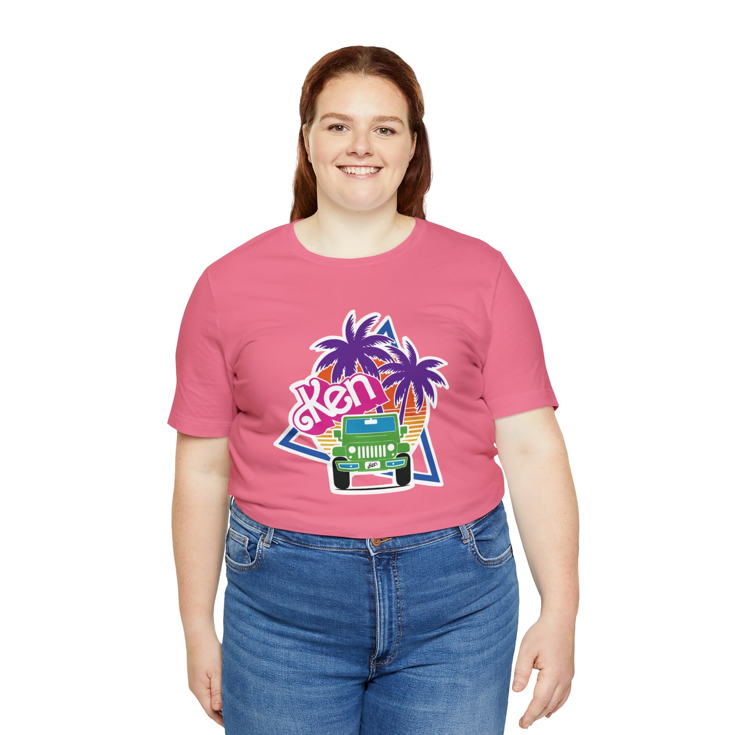 Green Ken, Beep Beep KEN Jeep, Unisex Jersey Short Sleeve Tee