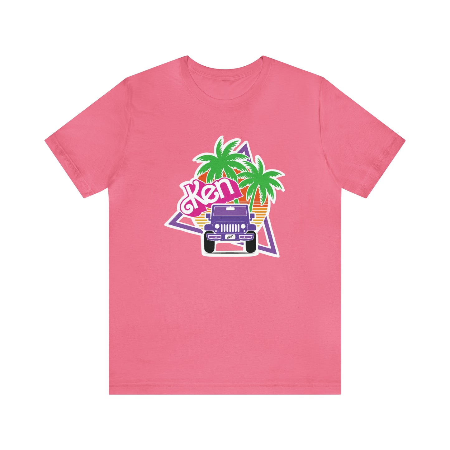 Purple Ken, Beep Beep KEN Jeep, Unisex Jersey Short Sleeve Tee
