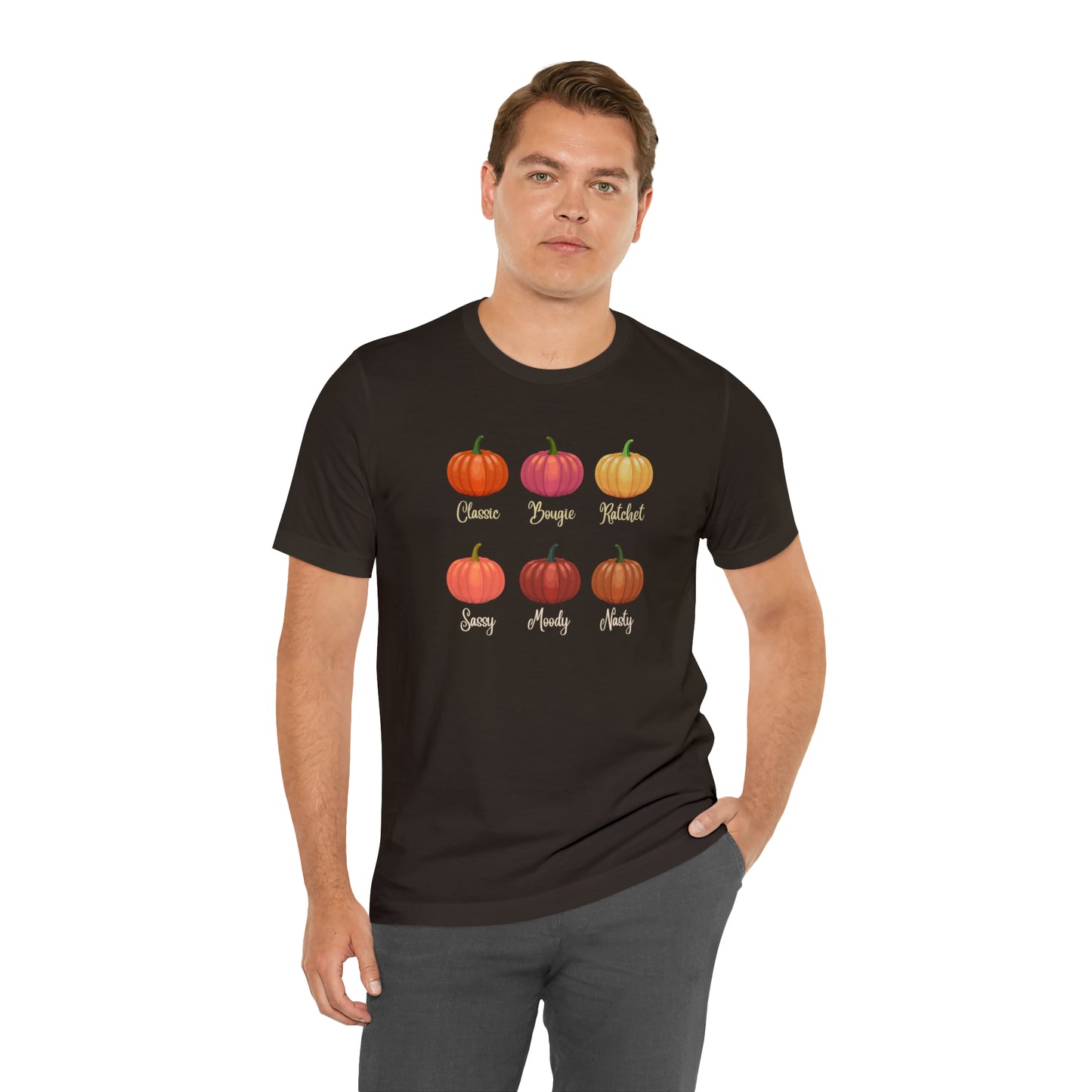 Savage Pumpkins, Unisex Jersey Short Sleeve Tee