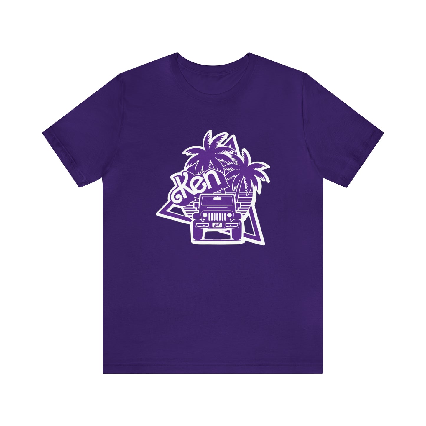 All Purple Ken, Beep Beep KEN Jeep, Unisex Jersey Short Sleeve Tee