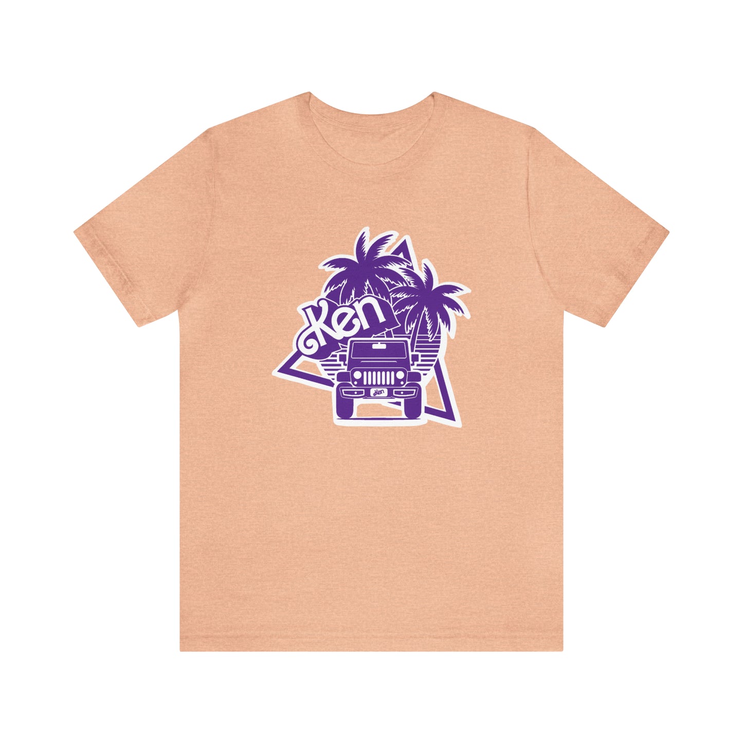 All Purple Ken, Beep Beep KEN Jeep, Unisex Jersey Short Sleeve Tee