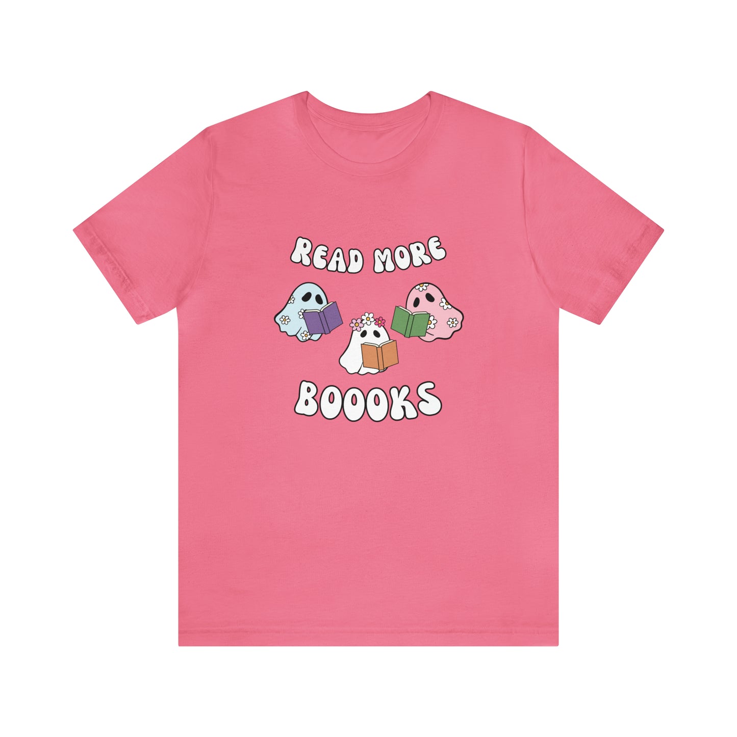 Read More Boooks Ghouls, Unisex Jersey Short Sleeve Tee