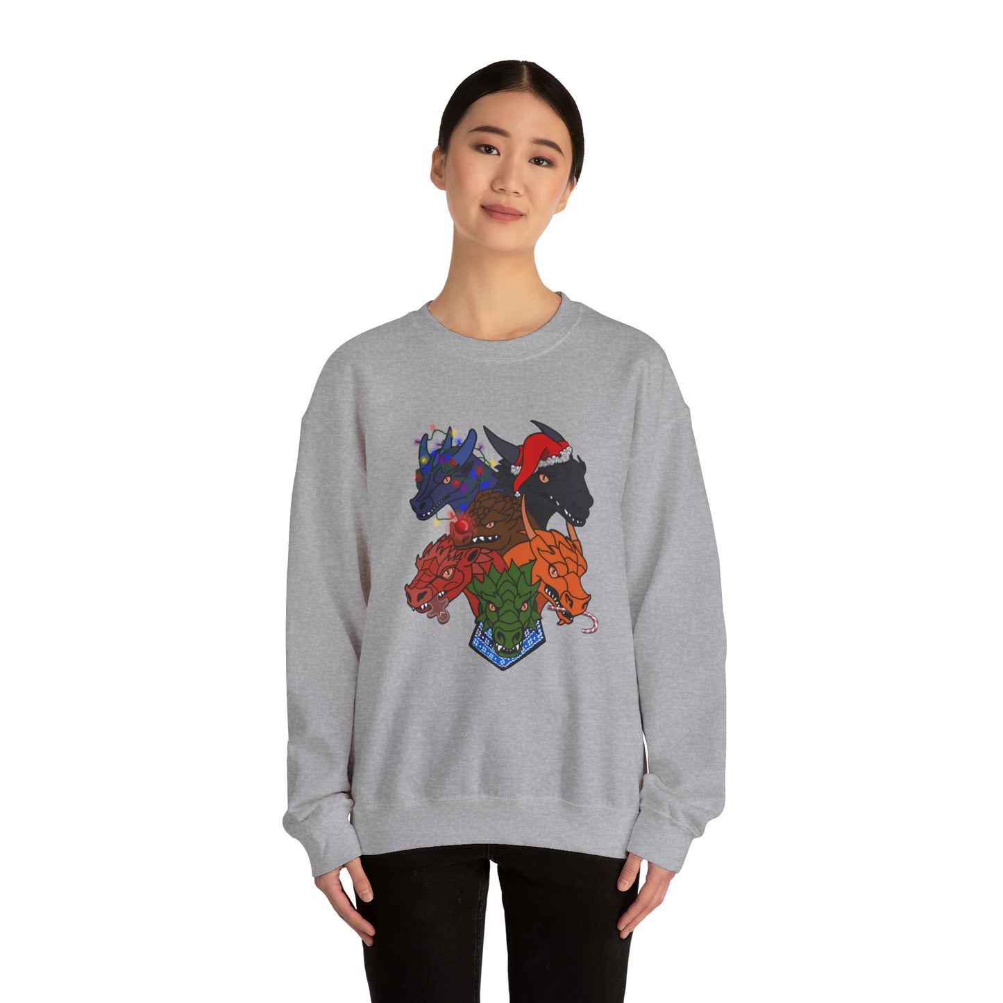 Dragon Christmas Simple - Unisex Sweatshirt