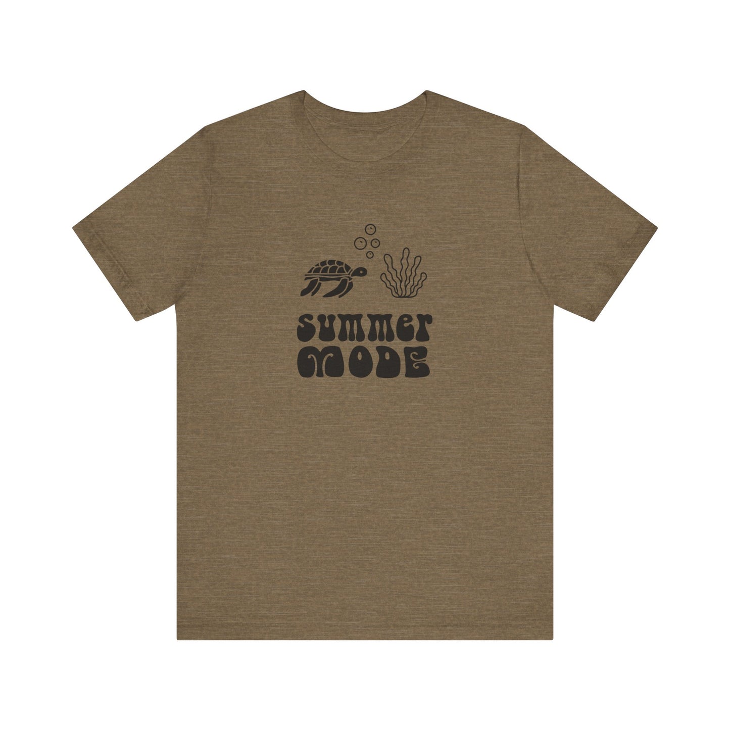 Turtle Summer Mode (Sea Salt Sand) - Unisex Shirt