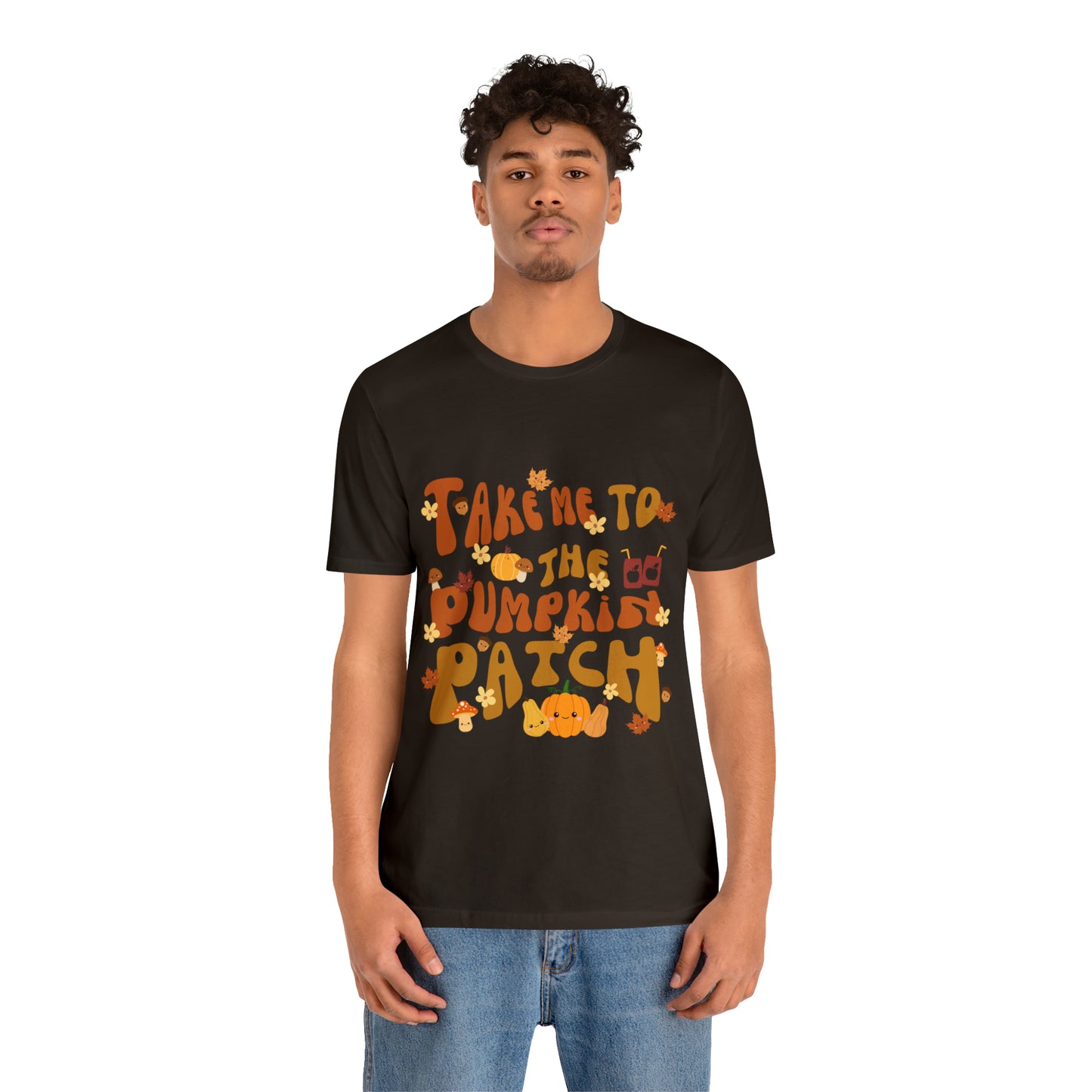 Take me to the Pumpkin Patch, Unisex Jersey Short Sleeve Tee