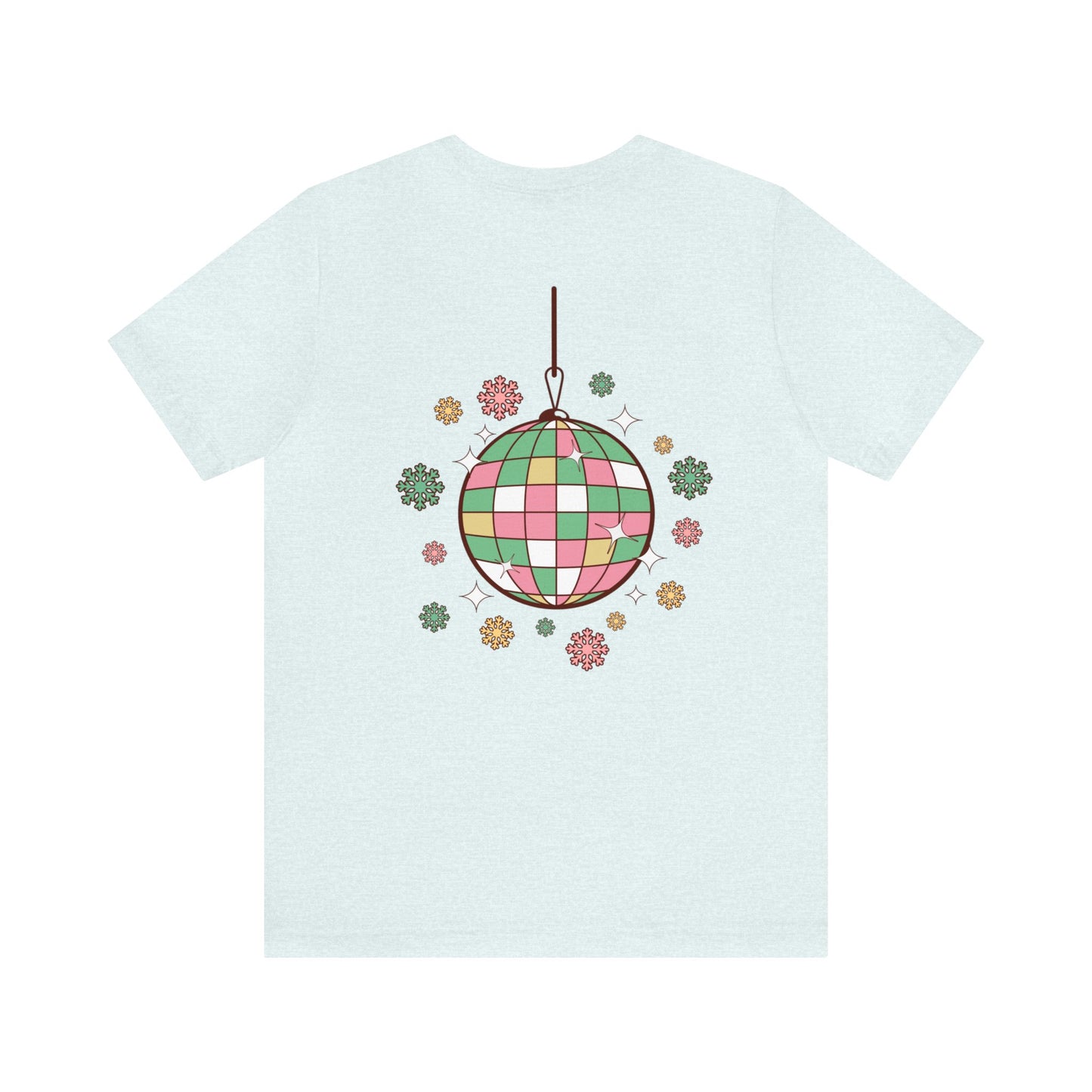 Pinkish Groovy and Bright Jingle Disco Ball - Unisex T-shirt