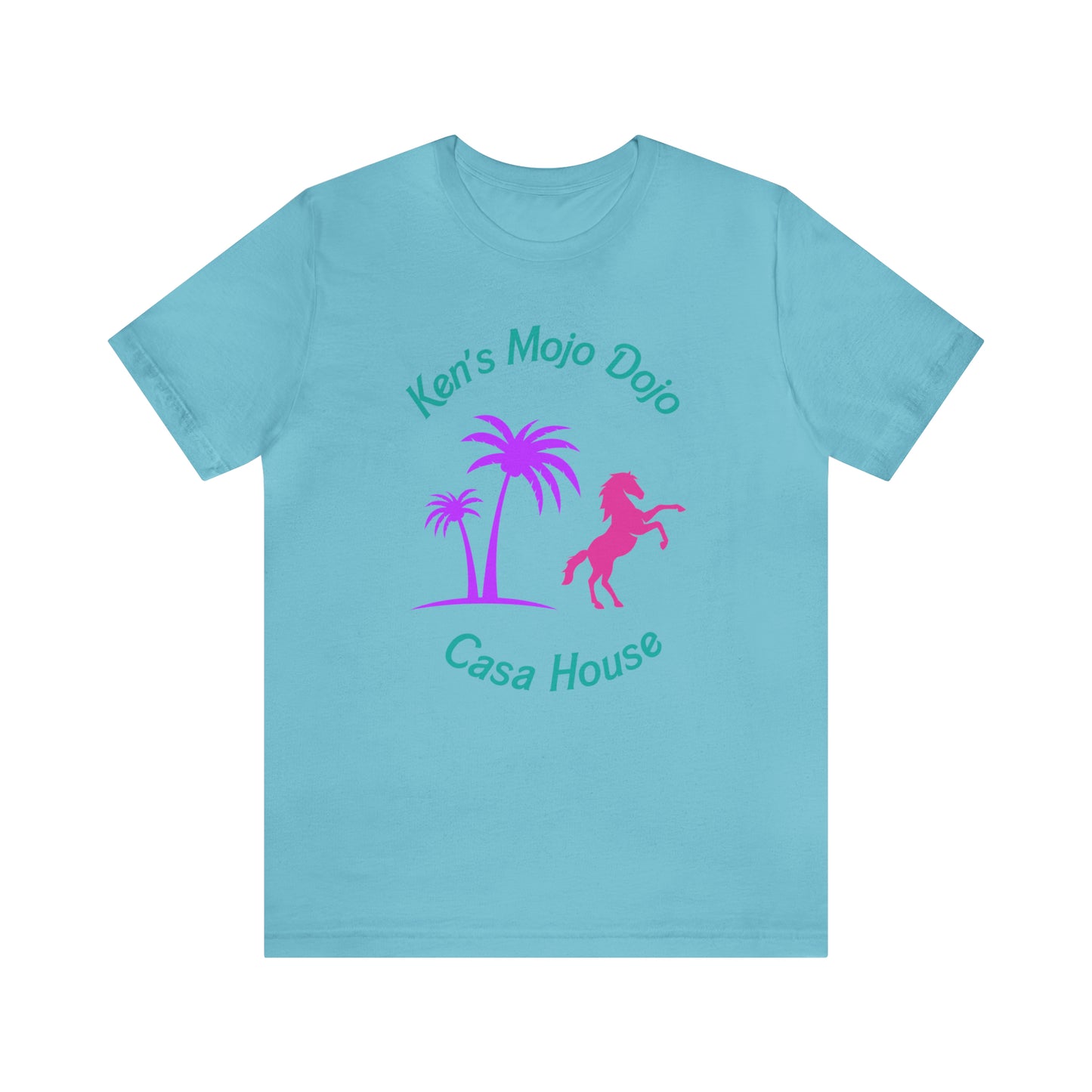 Palm Horse, Mojo Dojo Casa House, Unisex Jersey Short Sleeve Tee