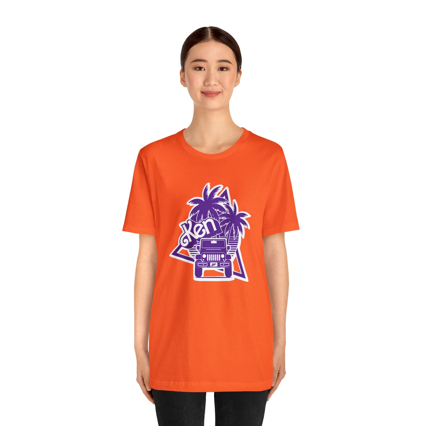 All Purple Ken, Beep Beep KEN Jeep, Unisex Jersey Short Sleeve Tee